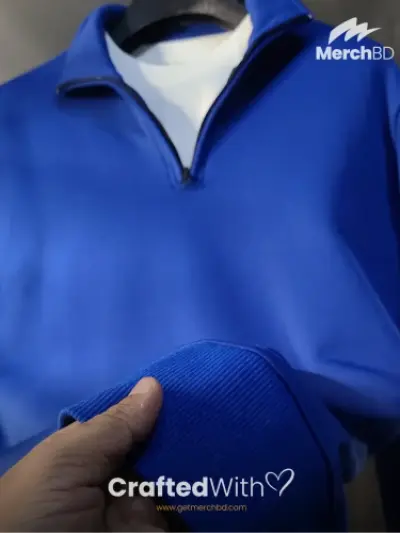 Royal Blue - Half Zip Sweatshirt secondary