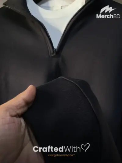 Black - Half Zip Sweatshirt secondary