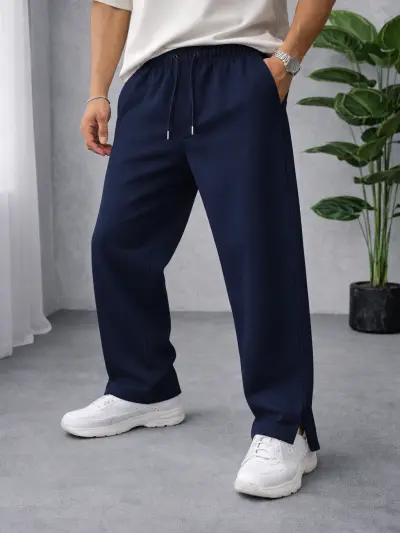 NAVY - Baggy Trouser