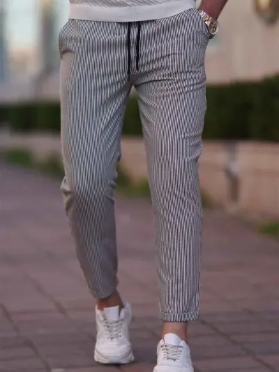 Stripe - Pant Cut Trouser