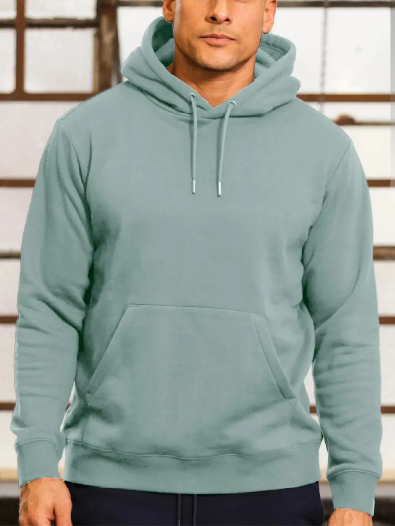 Hoodie Mist Green