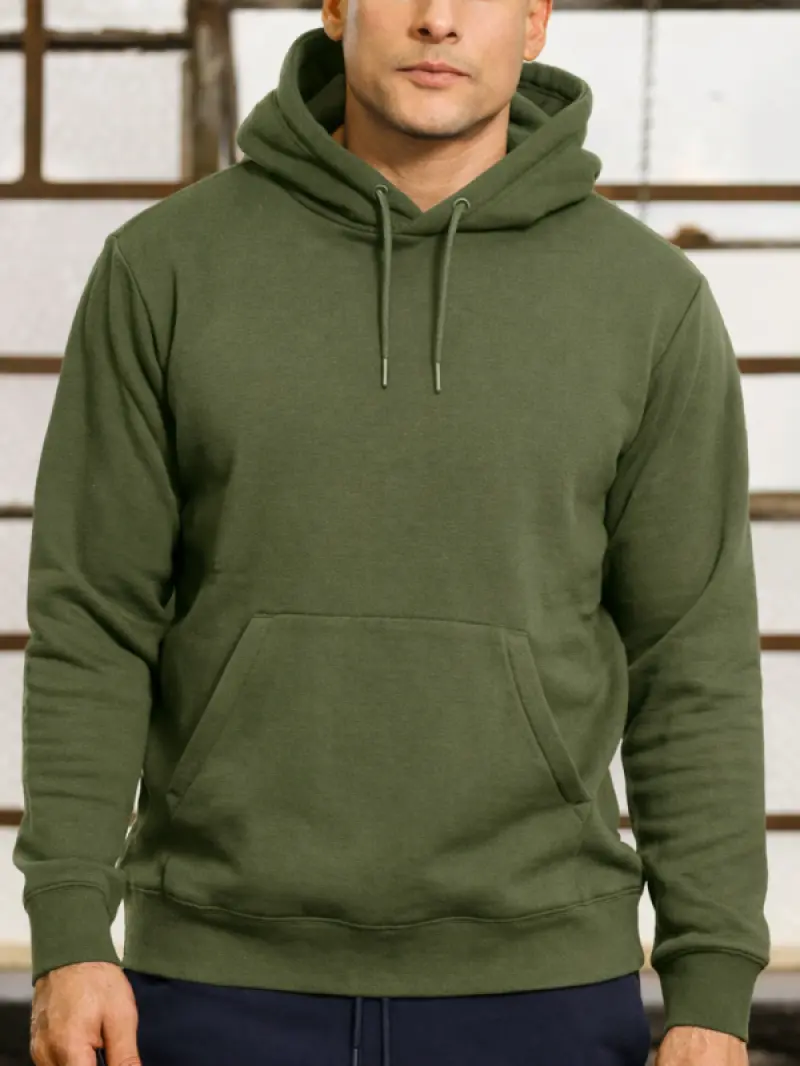 Hoodie Olive