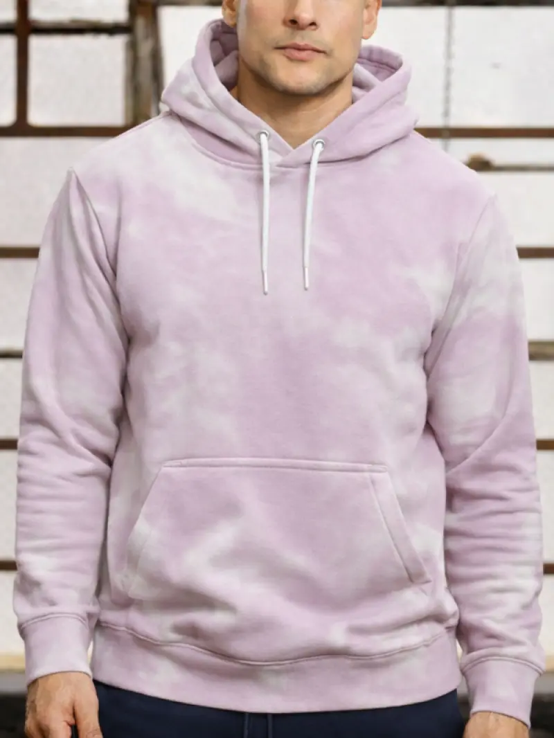 Hoodie Levender (Tie die)