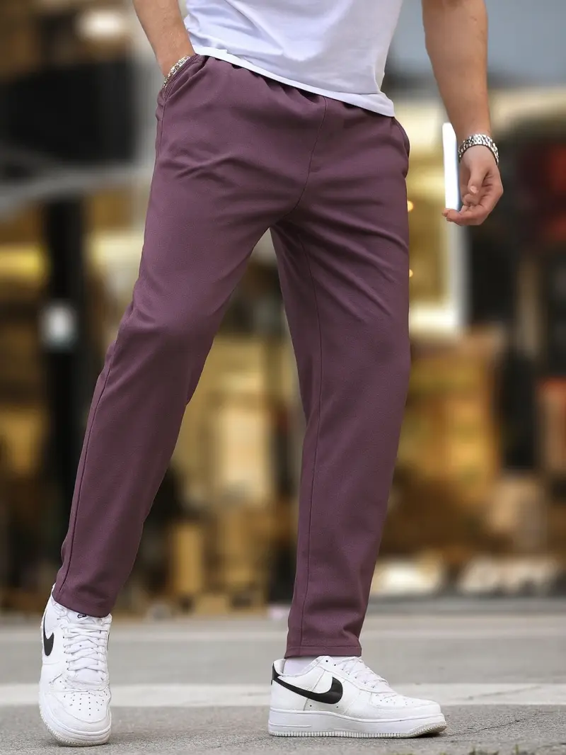 Burgundy - Pant Cut Trouser