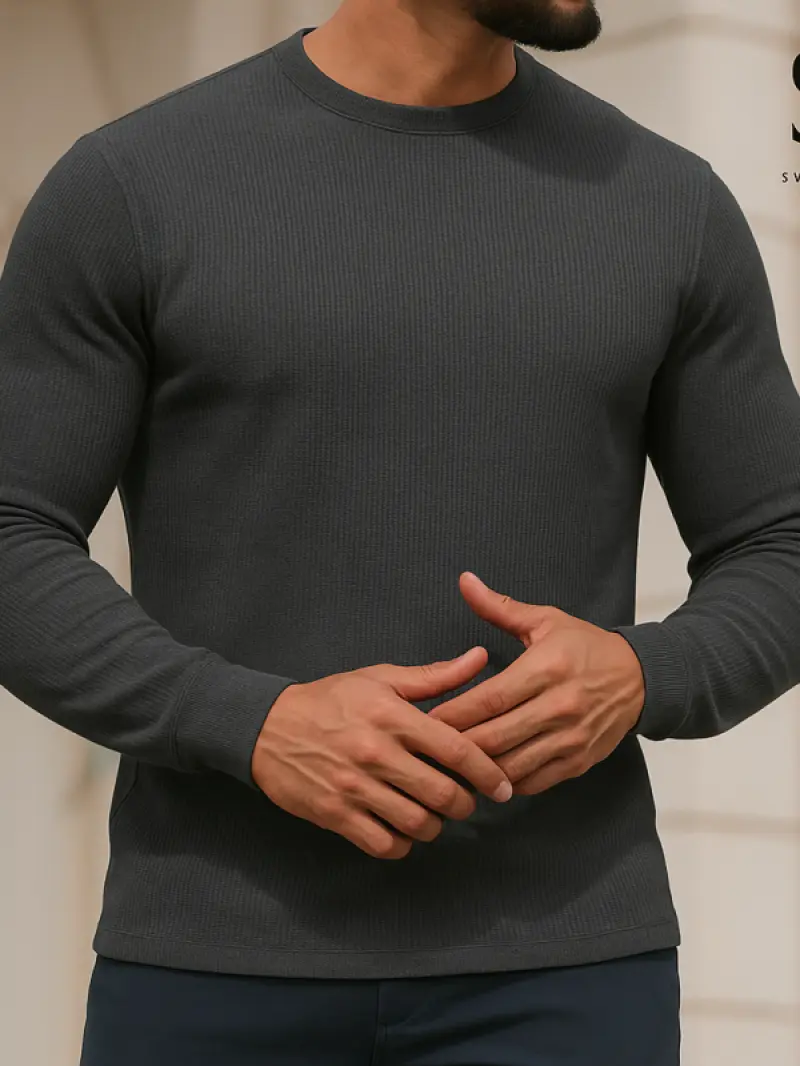 Charcoal - Full Sleeve T-shirt