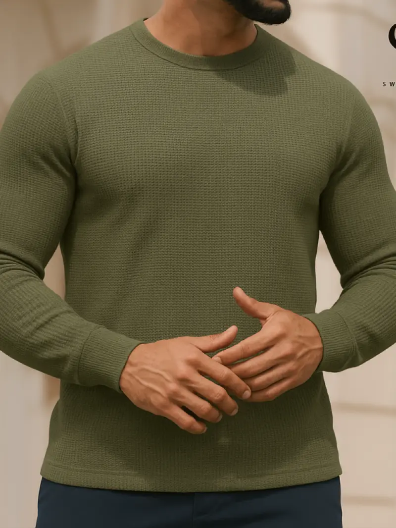 Olive - Full Sleeve T-shirt