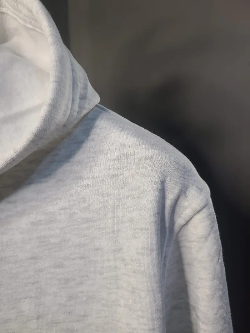 Hoodie Grey Melange